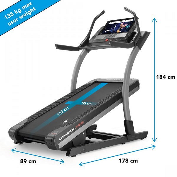 Běžecký pás NORDICTRACK Incline Trainer X22i