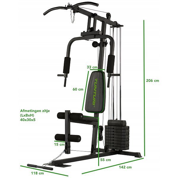 Posilovací věž TUNTURI HG10 Home Gym