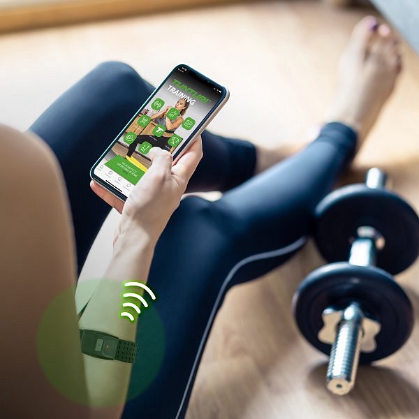 Hrudní pás TUNTURI Rate Armband