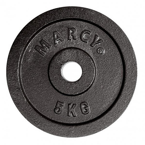 Marcy kotouč Plate Black 5.0kg, Single