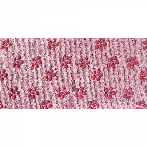 Ručník na JOGU TUNTURI 180 x 63cm růžový s taškou