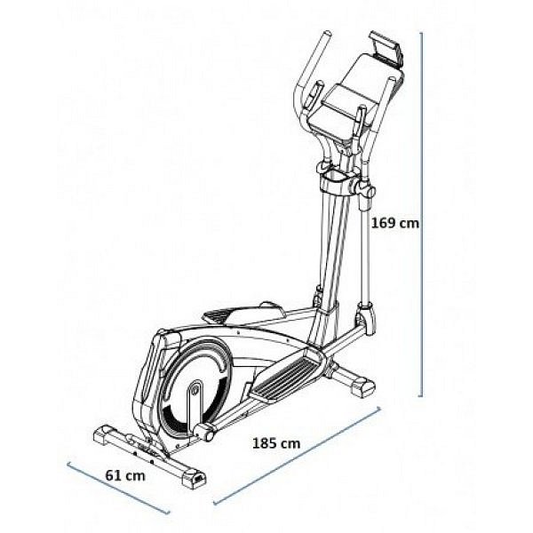 Eliptický trenažér NORDICTRACK E500