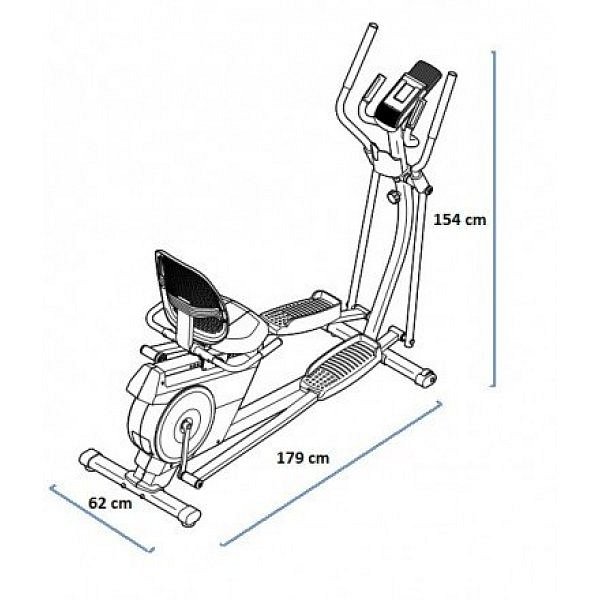 Eliptický trenažér PROFORM Hybrid Trainer