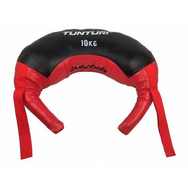 Posilovací vak TUNTURI Bulgarian Bag - červený 10kg
