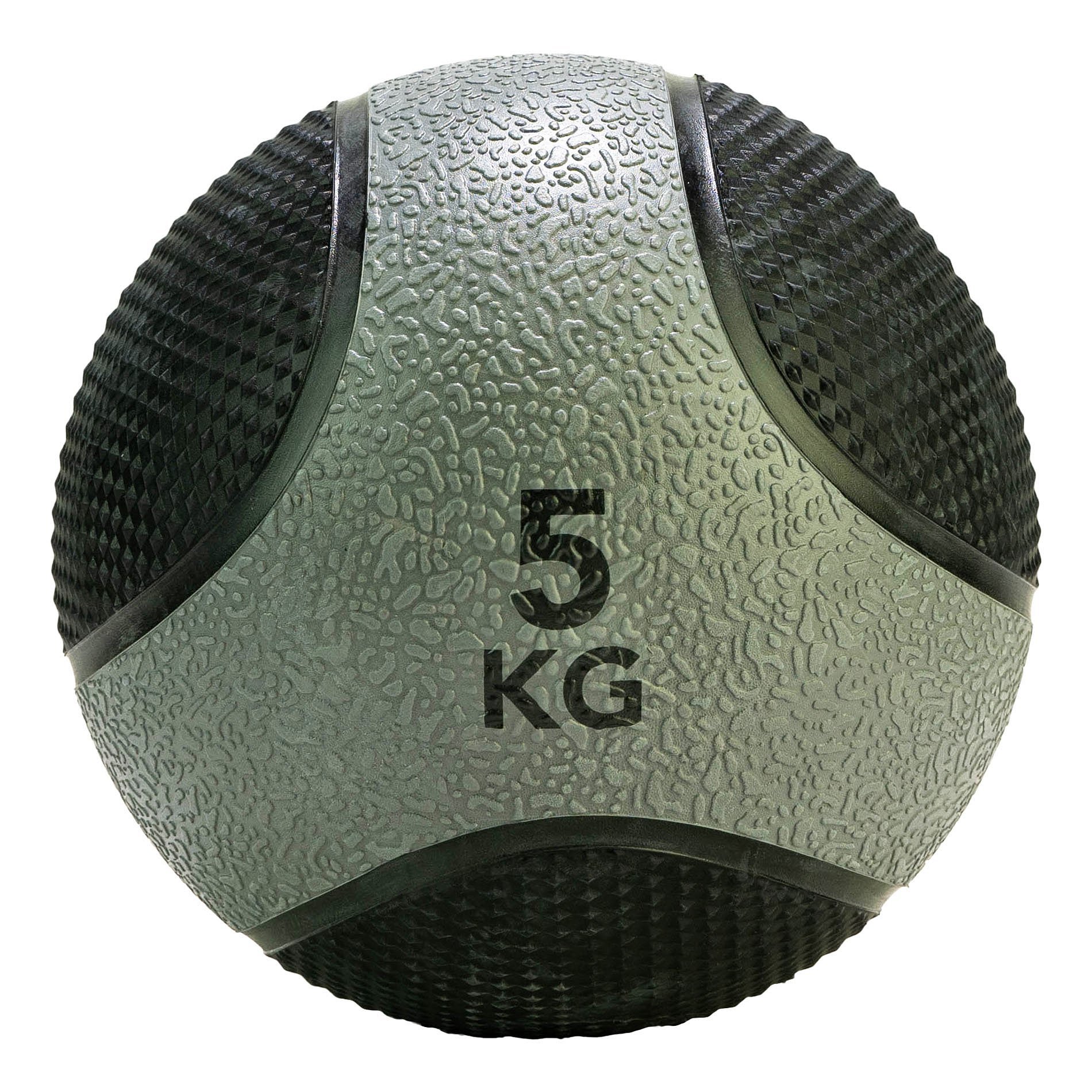 Medicinbal gumový 5 kg TUNTURI šedo/černý