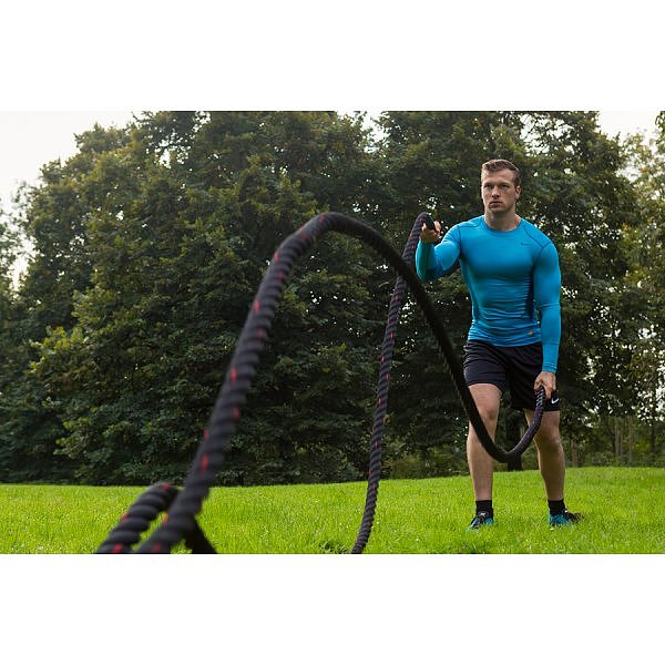 Posilovací lano TUNTURI Battle Rope 15 m