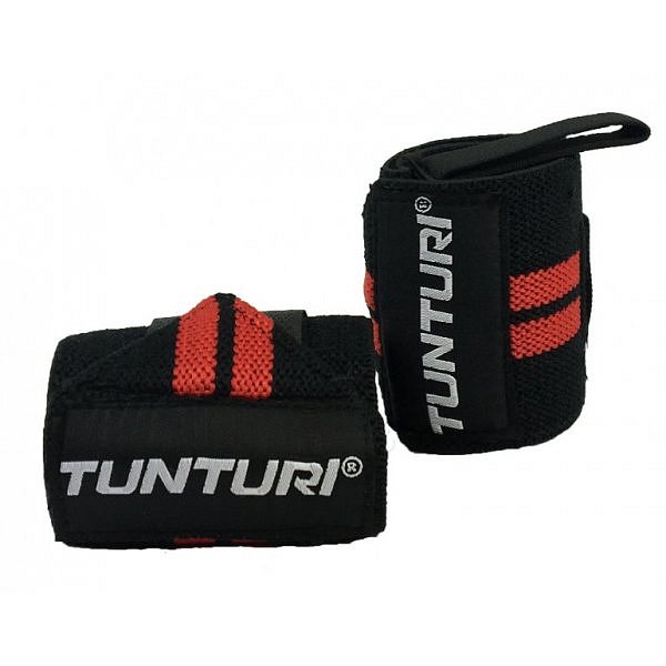 Bandáže zápěstí TUNTURI Wrist Wrap červené pár