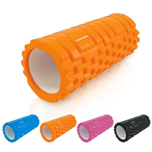 Masážní válec Foam Roller TUNTURI 33 cm / 13 cm oranžový