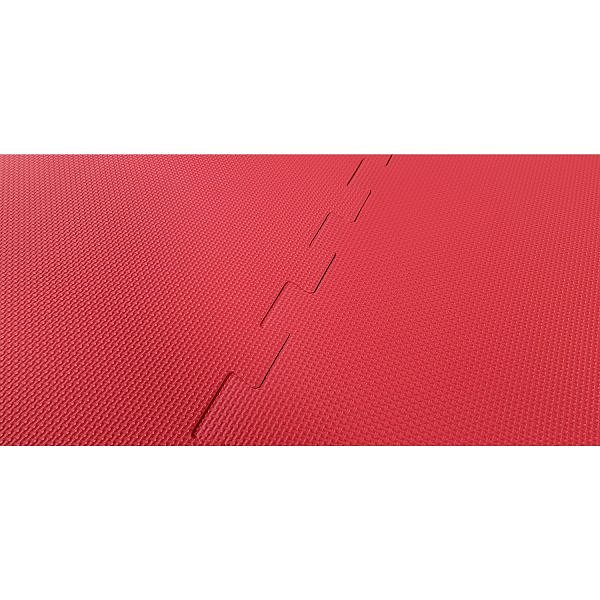 Podložka BRUCE LEE Puzzle Mat Karate, červená/zelená