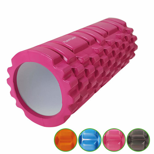 Masážní válec Foam Roller TUNTURI 33 cm / 13 cm růžový